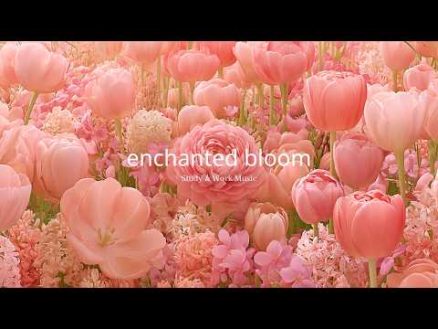 Enchanted Bloom 🌸 Study & Work Music | Soft Flute Waltz BGM | 3 Hours Relaxing Music