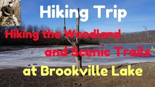 Hiking the Woodland and Scenic Trails at Brookville Lake