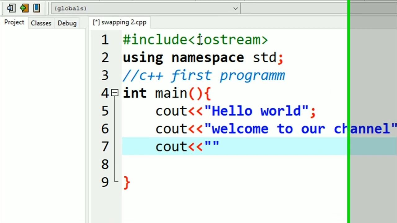 C++ First Programm || C ++ Practicing || DEV C++ || C ++ Examples ...