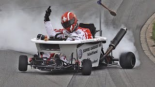 This is the World's Fastest Bathtub 😂 | 16.000rpm Yamaha R6 4-cylinder engine 2024 Hillclimb Hemberg