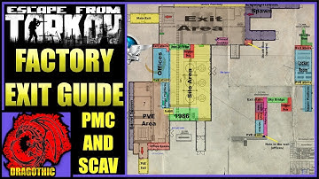 Factory Exit Guide Escape From Tarkov - Dragothic