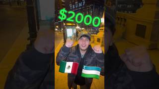 Meksikadan Amerikaga keganlaga xaftasiga 2000$ ish bor