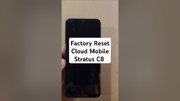Cloud Mobile Stratus C8 Factory Reset Hard Reset