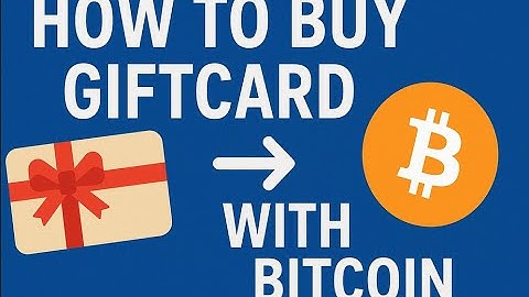 Buy Gift Cards with Bitcoin | Fast & Easy Crypto Payments