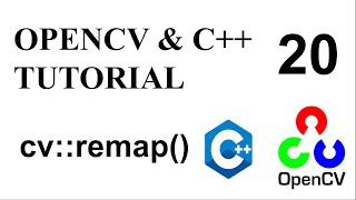 OPENCV & C   TUTORIALS - 20 | cv::remap()