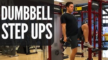 Dumbbell Step Up Exercise Video