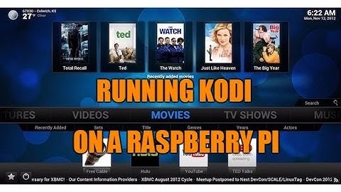 Kodi 14.2 (Helix): Basic setup on a Raspberry Pi
