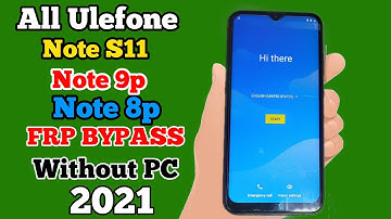 All Ulefone Android 9/10 2021 FRP Bypass Without PC |All Phone Google Account Bypass New Method 2021