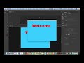 Animate CC adding audio, new scene, text, button, and ActionScript.
