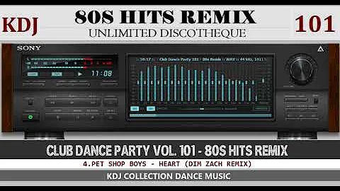 80s HITS REMIX (Club Dance Party 101 - KDJ 2023)