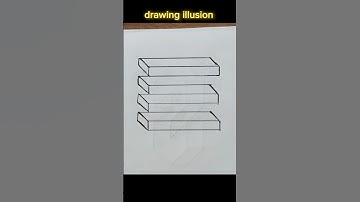 Mind-Blowing 3D Drawing Illusion🤯 #3d #shorts