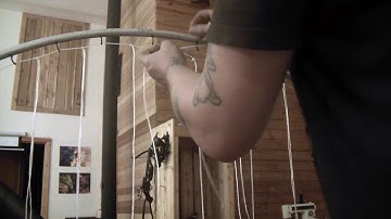 Home Made Paramotor  - Weaving a Simple Net