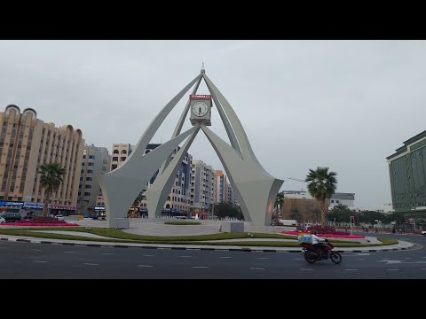 360° view of Deira Clock Tower Dubai #dubai #clocktower