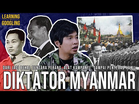 Diktator Yang Pidato Ngancam Nembak Rakyatnya! Bikin Negaranya Miskin! Ne Win | Learning By Googling