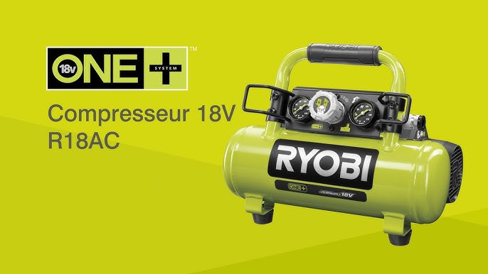 arsenal stribet Udførelse 18V Inflator Ryobi ONE+ R18I-0 - akku kompresor R18 I-O, www.ryobi.eu -  YouTube