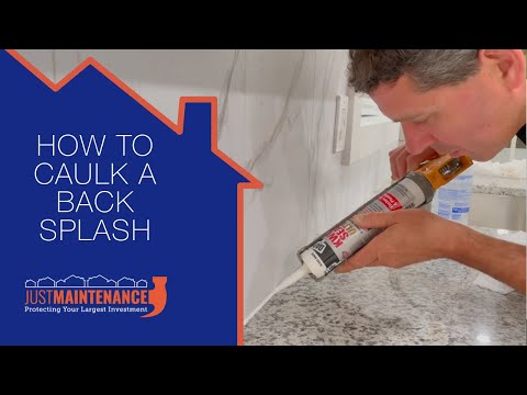 How to Caulk a Backsplash