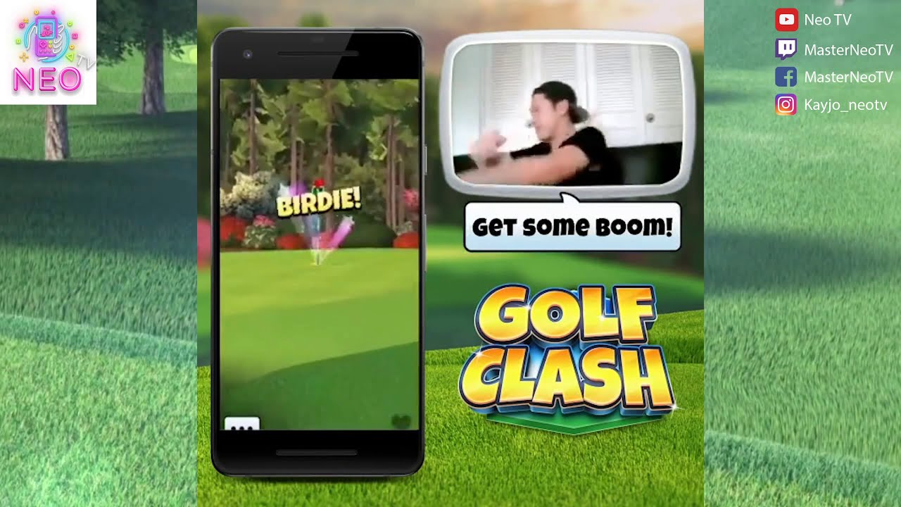 Golf Clash 골프클래시 (15) Rookie play through + cheat sheet Redwood Cup