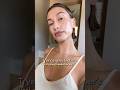 Hailey Bieber’s viral glowy foundation hack!! 😱🤩 #art #makeup #glowyskin #haileybieber #grwm #mua