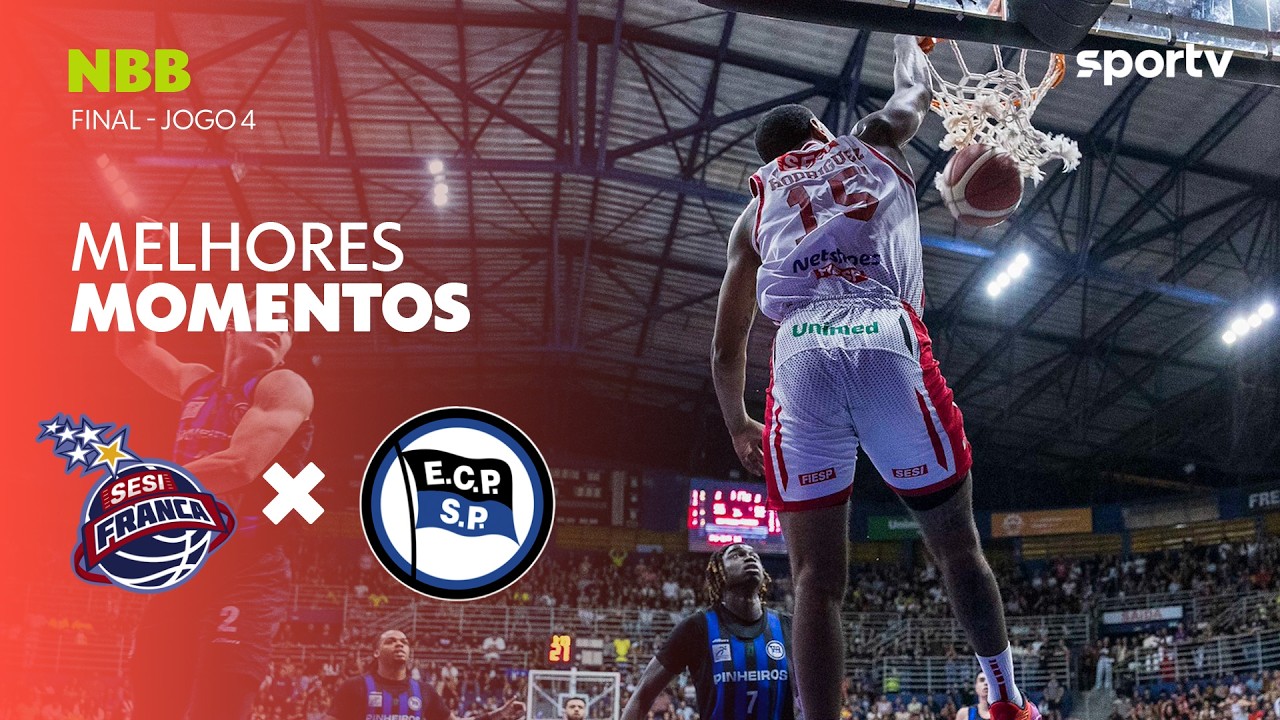 FRANCA 85 X 76 PINHEIROS | MELHORES MOMENTOS | FINAL - JOGO 4 | NBB 2025/26 | sportv
