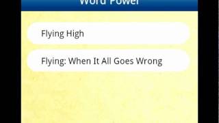 Review of IELTS Word Power for Android screenshot 1