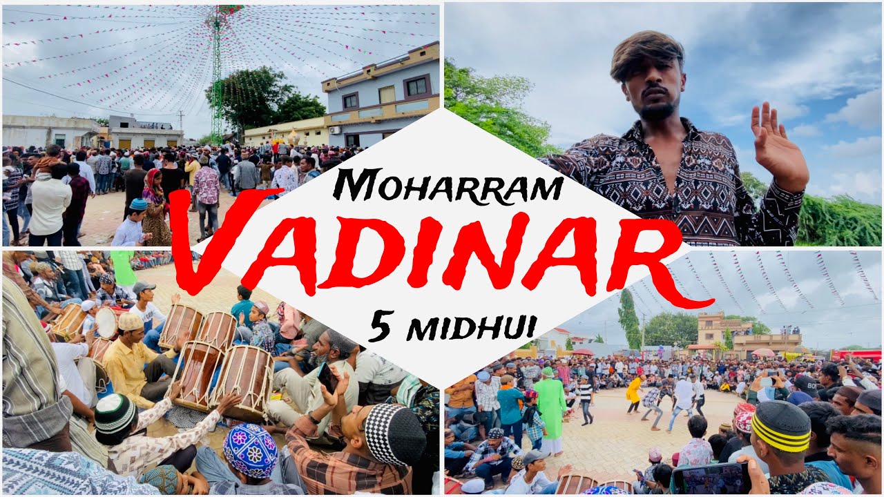 Vadinar muharram 2024 // Moharram vadinar 5 midhui // #vlog #jamnagarvlog #vadinar#moharram