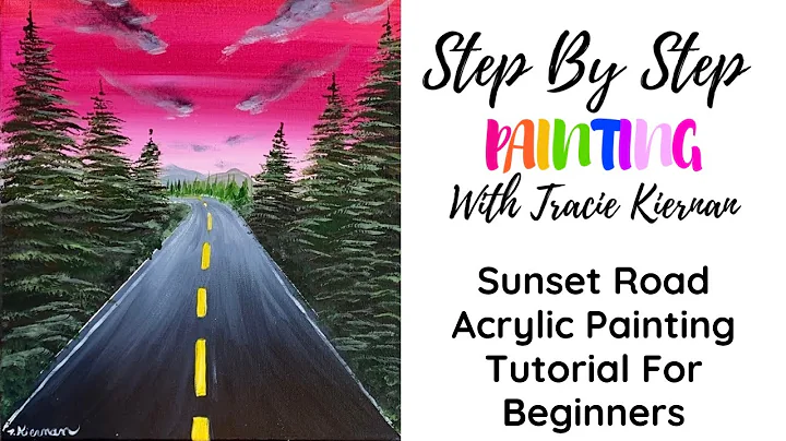 Road Painting Acrylic Tutorial