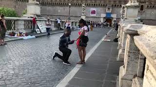 European Engagement Proposal with Brian Gavin Engagement Ring