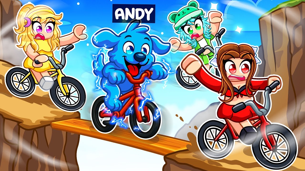 I Became A DOG In Mountain BIKING! (Roblox)