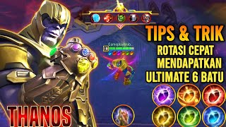 THANOS (FIGHTER) TIPS ROTASI CEPAT MENDAPATKAN ULTI ENAM BATU THANOS - MARVEL Super War screenshot 1