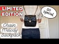 Limited Edition | Chanel 22P Chain Melody Backpack + WIMB & Mod Shots | Chanel LV