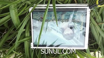 Transmissive LCD vs Reflective LCD vs Transflective LCD SUNLIGHT READABLE MONITOR