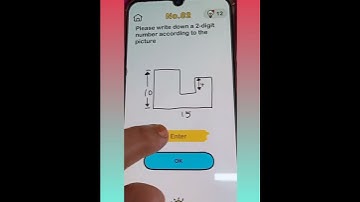 #brainout #level82 #please write down a 2 digit number according to the figure