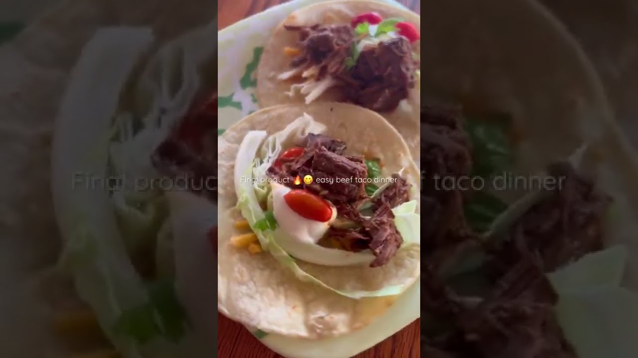 Instant pot beef tacos. Details in description Instant Pot Teacher
