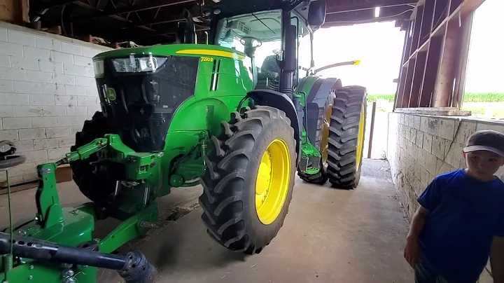 Justin wrote his first tractor payment just shy of...