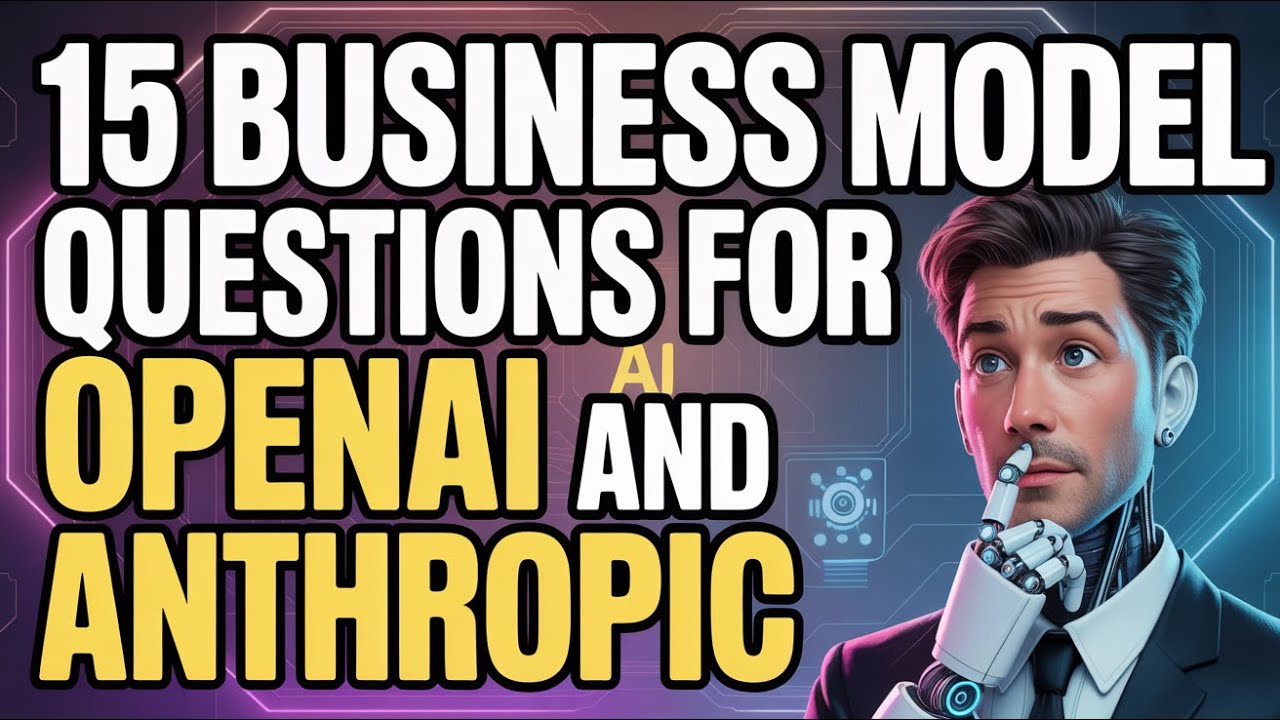 15 Business Model Questions for OpenAI and Anthropic