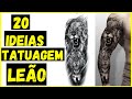 Tatuagem de Leão: 20 Ideias Tatuagens de Leão para Você se Inspirar