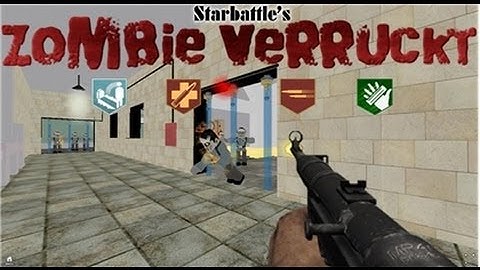 roblox Zombie Verrückt v0.1 part 1