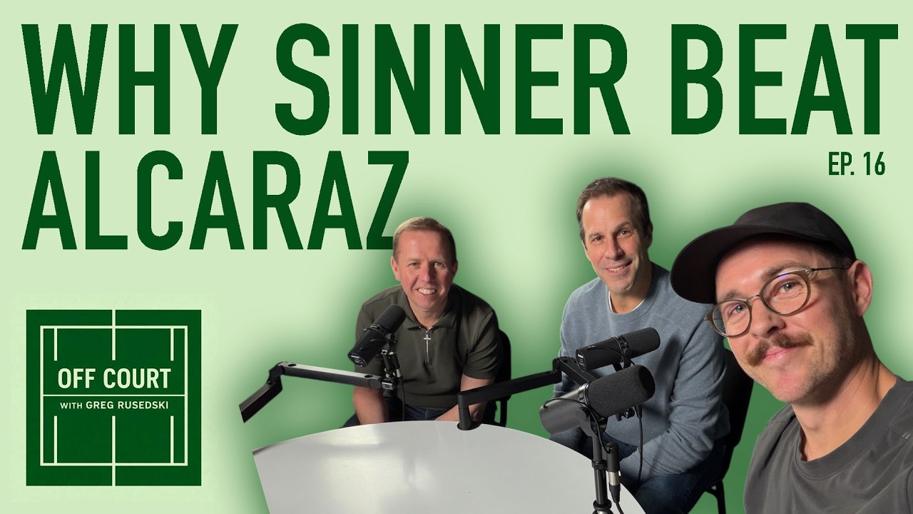Why Sinner beat Alcaraz | Greg’s coaching advice for Zverev, Eala and Swiatek | Episode 16