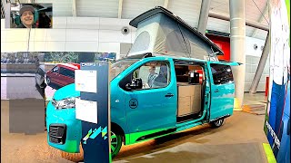 Pössl Campster Vanline Vanster RV Camper Van Citroen Space Camping car walkaround   interior W1003