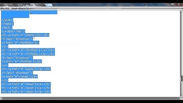 How to upload CSS Separate Dropdown Menu into WebStarts