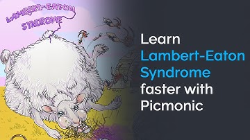 Learn Lambert-Eaton Syndrome Faster with Picmonic (USMLE, Step 1, Step 2 CK)