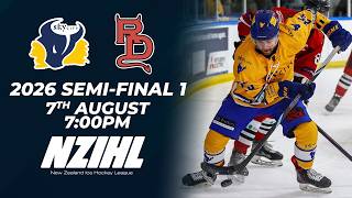 NZIHL 2026 Semi-Final 1 | SkyCity Stampede vs. Canterbury Red Devils | Ice Hockey Stream screenshot 1