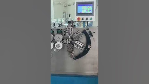 PLC 6mm spring coil making machine