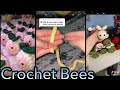 Crochet bees Tiktok Compilation 🖤 • Tiktok World