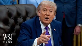 Trump Calls Cease-Fire With Iran 'Unbelievably Weak' | WSJ News