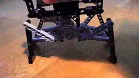Lego Technic Vertical Link 4 Legs Bug Robot 005
