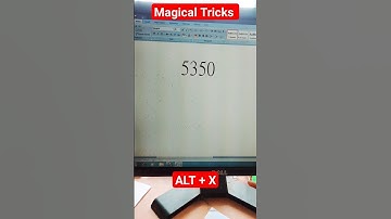Magical tricks in ms word #shortvideo tricks #video