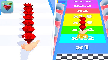 MAX LEVELS in Gem Stack🥇Gameplay Android IOS!