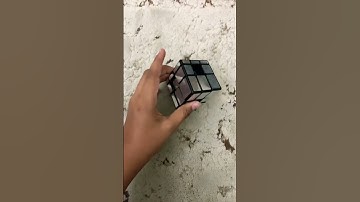 Dot pattern on mirror cube