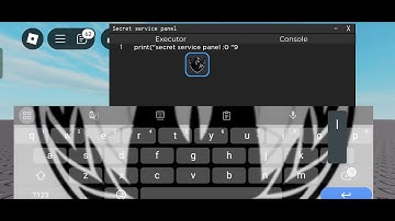 showcase executor scripts secret service panel executor made by me